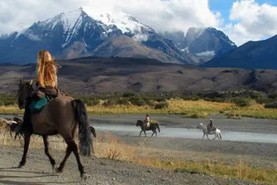 Glacier Camping- a horseback riding trek in Chile