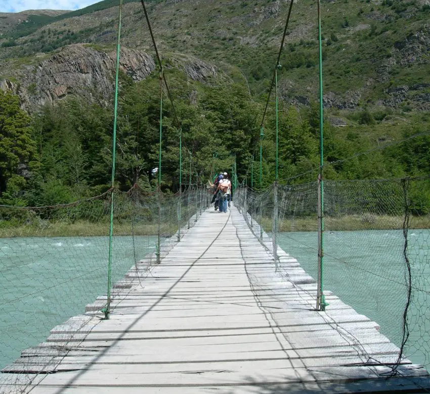 Glacier Camping- enjoy river sites while on this riding trek in Chile