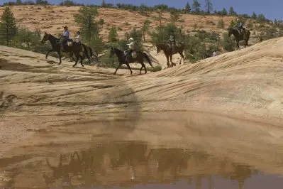 The Three Park Spectacular riding vacation in Arizona and Utah will bring you through unique parts of the country