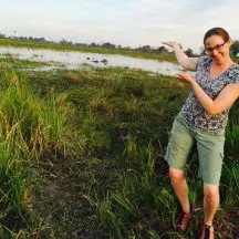 By Megan Barrett, excited watcher of hippos