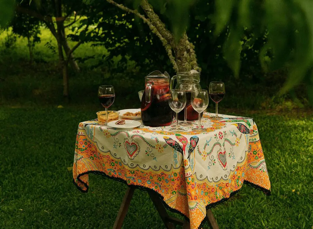 Delicious meals provide a restful break from horse riding