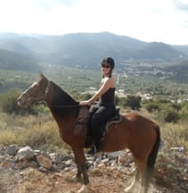 Riding in Crete