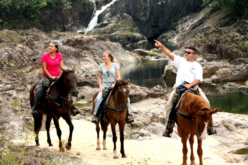 Mayan Jungle Ride- enjoy the tropical landscape during this riding tour in Belize