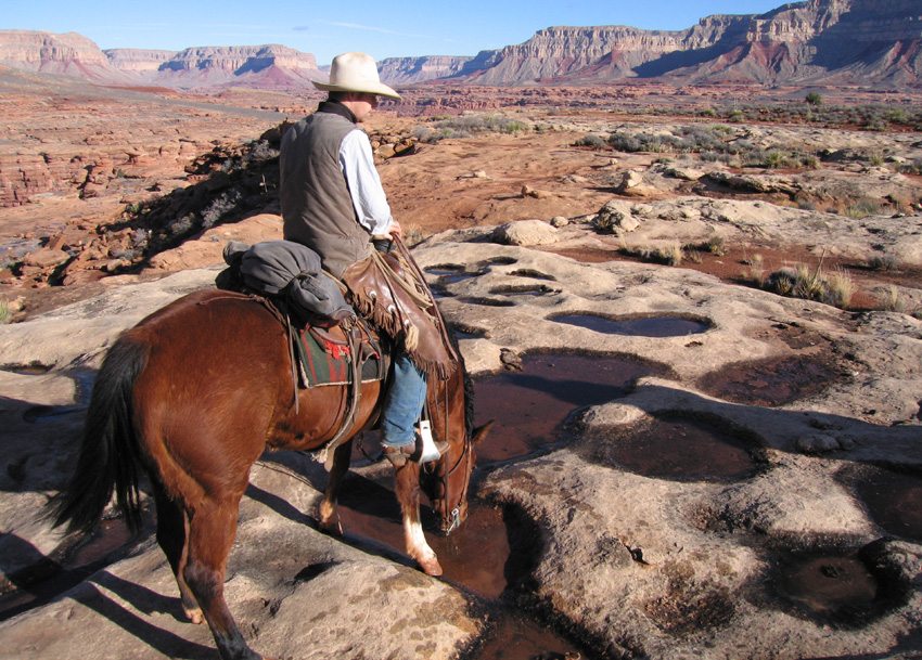 Ride through the Grand Canyon on this equestrian vacation in Arizona