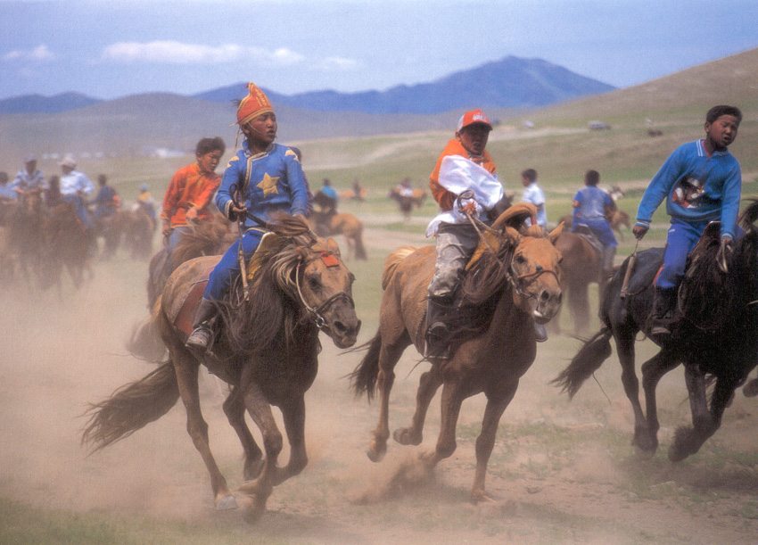 Witness the Naadam festival during the Karakorum horseback riding holiday in Mongolia