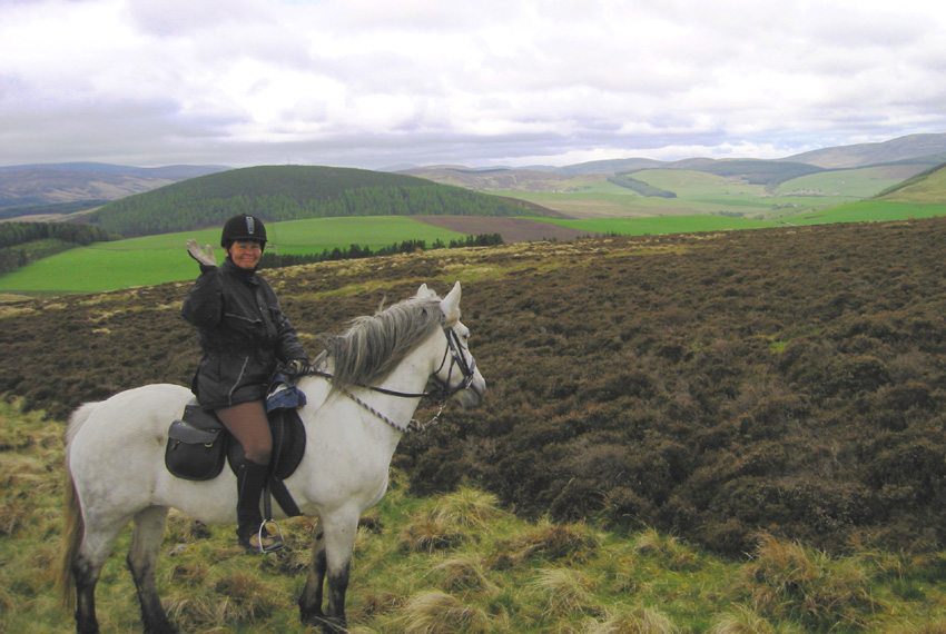 Photo Gallery Horseback riding in the Scottish Highlands