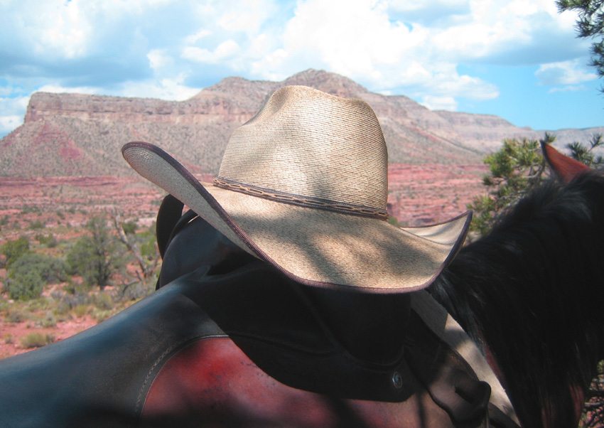 Experience the cowboy life while on horseback tour in Arizona and Utah