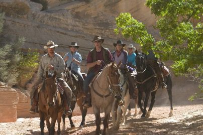 Ride through unique terrain on the Three Park Spectacular horseback riding vacation in Arizona and Utah