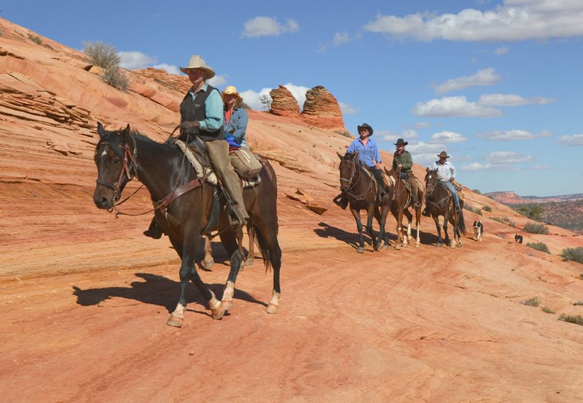 Experience the Three Park Spectacular riding vacation in Arizona and Utah