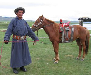 Horseback Riding in Mongolia horseman