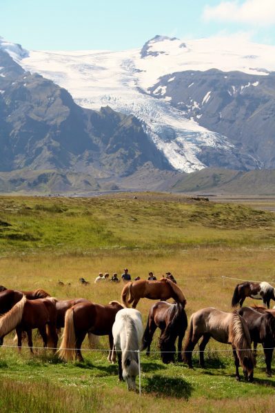 Spectacular scenery in Iceland