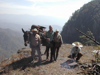 Mexican mountaintop lunch break 